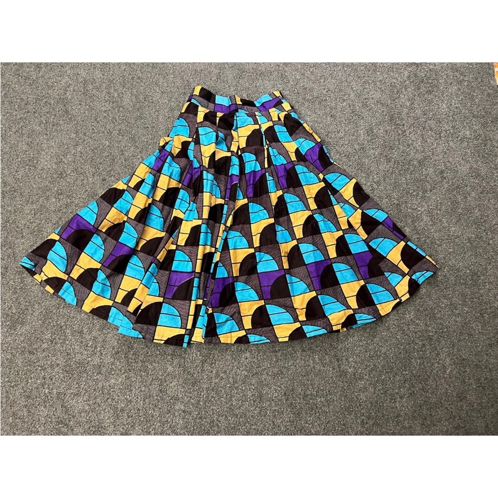 Francis + Benedict Skirt Woman’s XS boho Circle Made In Africa whimsy